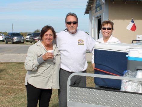 What's a golf tournament without the beverage cart? Actually, there were two. Thanks, Gray and Terri Hays and Tom and Georgia Osten.