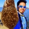 Dallas angler Taiki Iwase manged to catch this nice flounder on Berkley Gulp