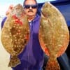 Don Kernan of Port Bolivar TX nabbed these nice flounder while fishing Berkley Gulp