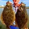 Frank Bunyard of Tarkington Prairie TX took these nice flounder on Berkley Gulp