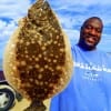 Houston angler Marcus Jones nabbed this nice flounder while fishing live shrimp