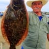 Huntsville TX angler Curtis Howard took this nice 20inch flounder on a Berkley Gulp