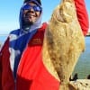 JJ Foster of Houston took this nice 18inch flounder on shrimp