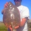 Steve Peterson of Huntsville TX fished a mud minnow to capture this 24inch doormat flounder