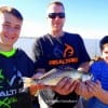 The Bertrand Family- Hunter- Andrew- and Cameron- of Tomball TX had fun camping and fishing here at the Pass