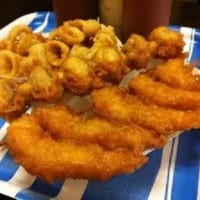 Beer Battered Fish and Onion Rings