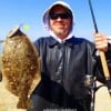 Chad Wildman of Channelview TX nabbed up this nice keeper flounder while fishing a crappie jig