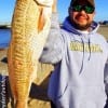 Serzio Guillem of Galena Park TX nabbed this nice 25inch slot red while fishing shrimp
