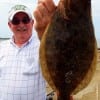 Birmingham Alabama angler Roy Lawton took this nice flounder on shrimp