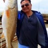 Jorge Garcia of Houston took this nice 27inch slot red fishng live shad