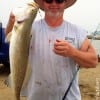 Lester Baxter of Fred TX took this nice speck on a finger mullet