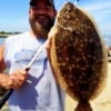 Rene Kawalec of Houston took this nice flounder on live shrimp