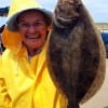 Rollover Pass angler Neoma Smith nabbed this nice flounder on a finger mullet