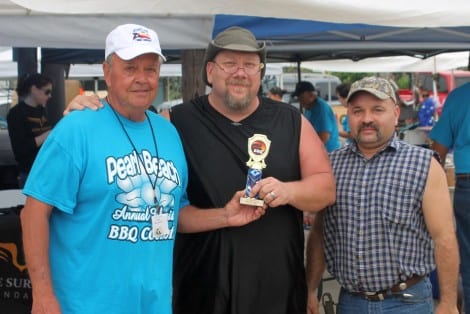 Second Place-Ribs, WDS Cookers, Mark Wheaton-Captain