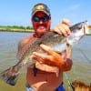 Dayton TX angler Keith Platt fished a live shad to nab this nice 4-lb speck