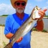 Gilchrist TX angler David Blaire fished a tiger minnow to nab this nice 25inch gator-trout