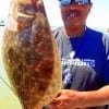 Good flounder for Houstonian Karl Dever after baiting with a finger mullet