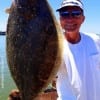 Habla flounder- asked Kirt Ford of Houston while displaying this nice flatty caught on a finger mullet