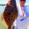 Poochie -Flounder Pounder- Walker of League City TX nabbed these two nice flatfish on finger mullet