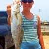 A good speck for Dylan Balch of Libery TX while fishing a soft plastic