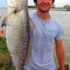 Crosby TX angler Garrett Smith caught this nice speck on live shad