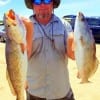 Cypress TX angler Dale Cauthen fished a T-28 to nab these 2 specks topped with a 24.5incher