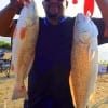 Eric Watts of Humble TX took these nice slot reds on finger mullet