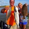 Sharon and Felix Barker of KoontzeTX had a great family reunion catching trout and flounder