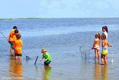 The Crabbing Krewe invades Rollover Bay for catching some crusty critters