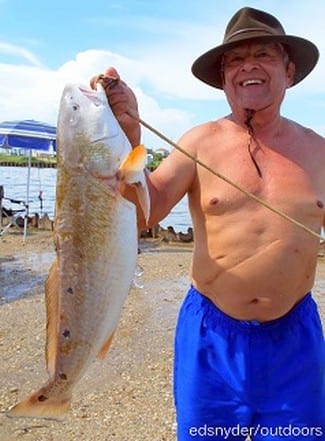 Jim Tasso of Belton TX took this nice 28inch slot red while fishing a finger mullet