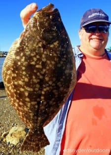 Greg Schueler of Houston took this nice flounder on live shrimp