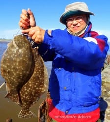 HS Kim of Austin TX fished berkey gulp for this nice flounder limit