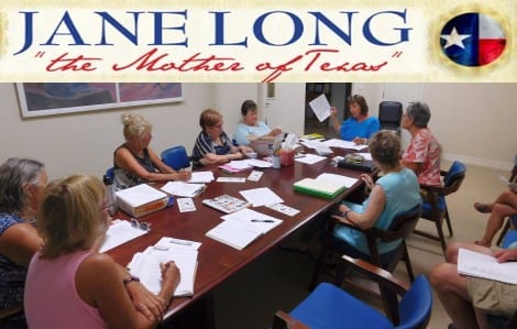 The Jane Long Festival Committee is hard at work planning this year's festival to held on October 14 & 15 at Fort Travis Seashore Park. The festival has expanded to a two-day event in order to include historical re-enactments, bunker tours, live music, food & craft booths, and the new Jane Long production, "A Woman for All Centuries." For Sponsorship, Vendor, or Volunteer opportunities, please go to janelongfestival.org.