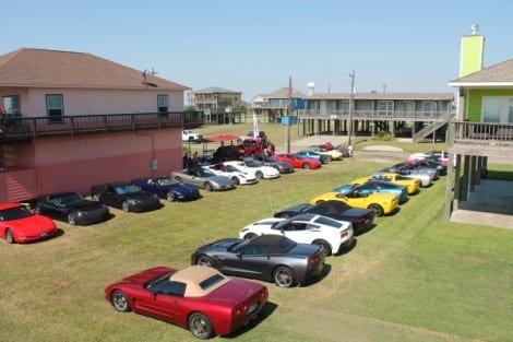 Over 50 Corvettes of all years  participated in this 5th annual event