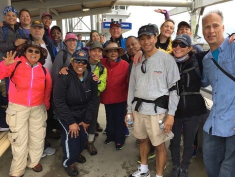 HATs hikers bid farewell to Bolivar Peninsula