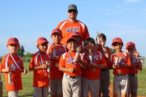 T-Ball Champion Hurricanes, sponsored by Lange Septic Service