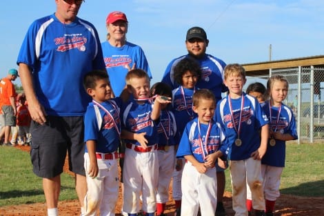 T-Ball Marlins, sponsored by ReMax on The Water