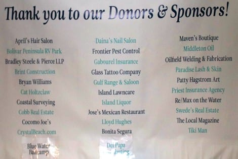 A big Thank You to all the sponsors for making this event another success.