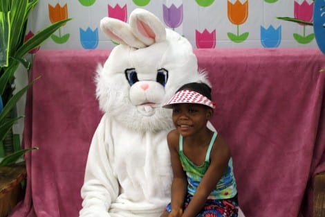 Easter Bunny at The Big Store
