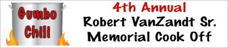 4th Annual Robert VanZandt Cookoff